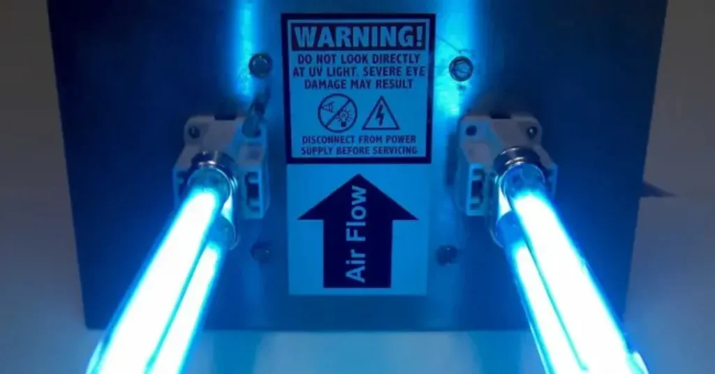 install UV light in HVAC system